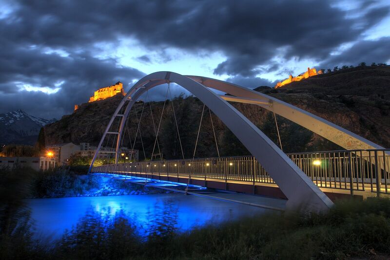 La passerelle de Vissigen